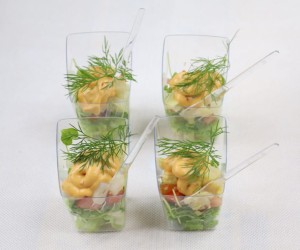 Przekąska wytrawna (Monoporcja) zestaw V - 10 szt.